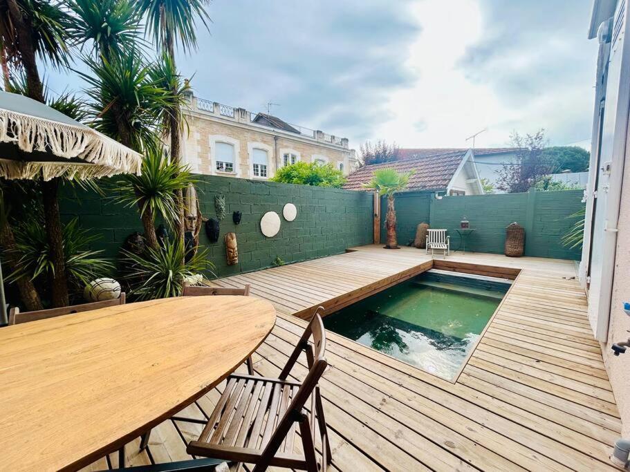 Villa8Pers 3'Piedplage Pleincentre Piscine Parking Arcachon Ngoại thất bức ảnh